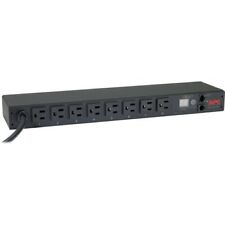 RACK PDU, METERED, 1U, 15A, 100/120V, (8) 5-15