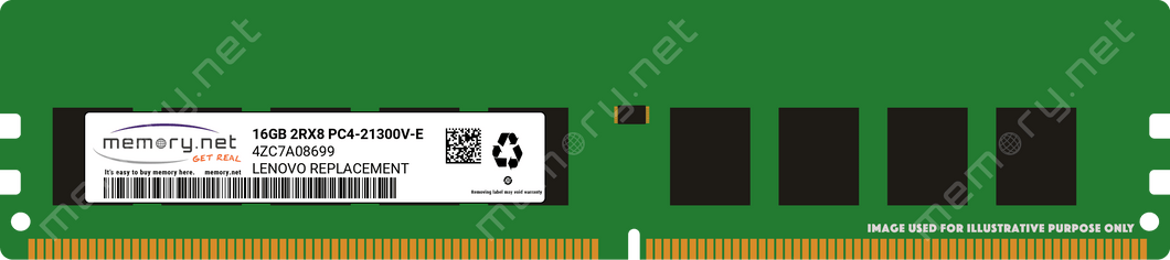 16GB (2RX8, 1.2V) 2666MHZ UDIMM