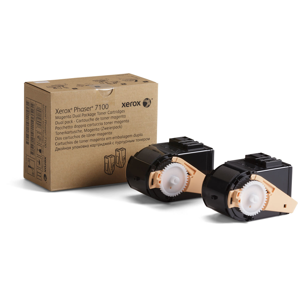 MAGENTA HI-CAP  DUAL PACKAGE TONER 7100
