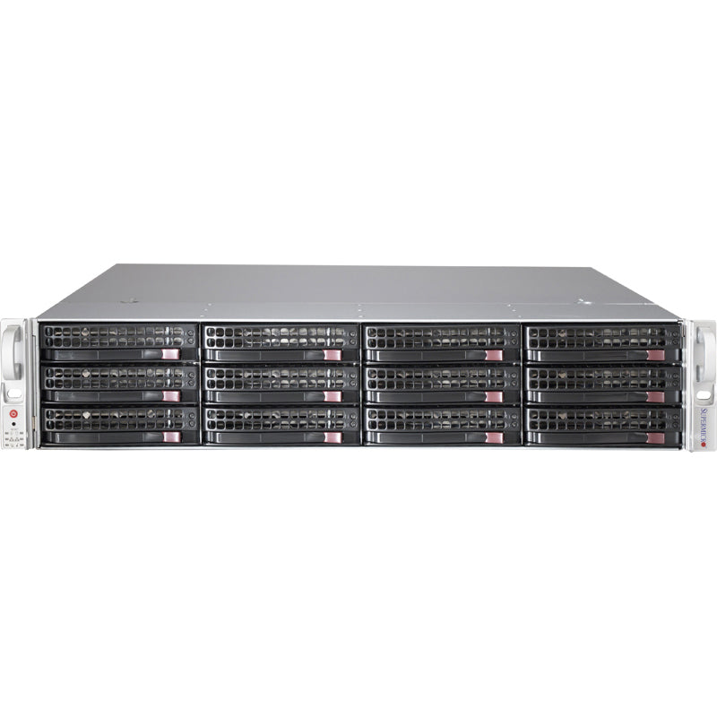 Supermicro Case CSE-826BE1C-R920LPB 2U 12x3.5inch Hot-Swap SAS/SATA 80PLUS 920W RPS EATX Black Retail