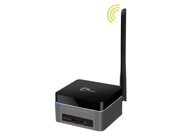 EXTENDS HDMI A/V SIGNALS WIRELESSLY UP TO 165FT AND SUPPORTS RESOLUTIONS UP TO 1