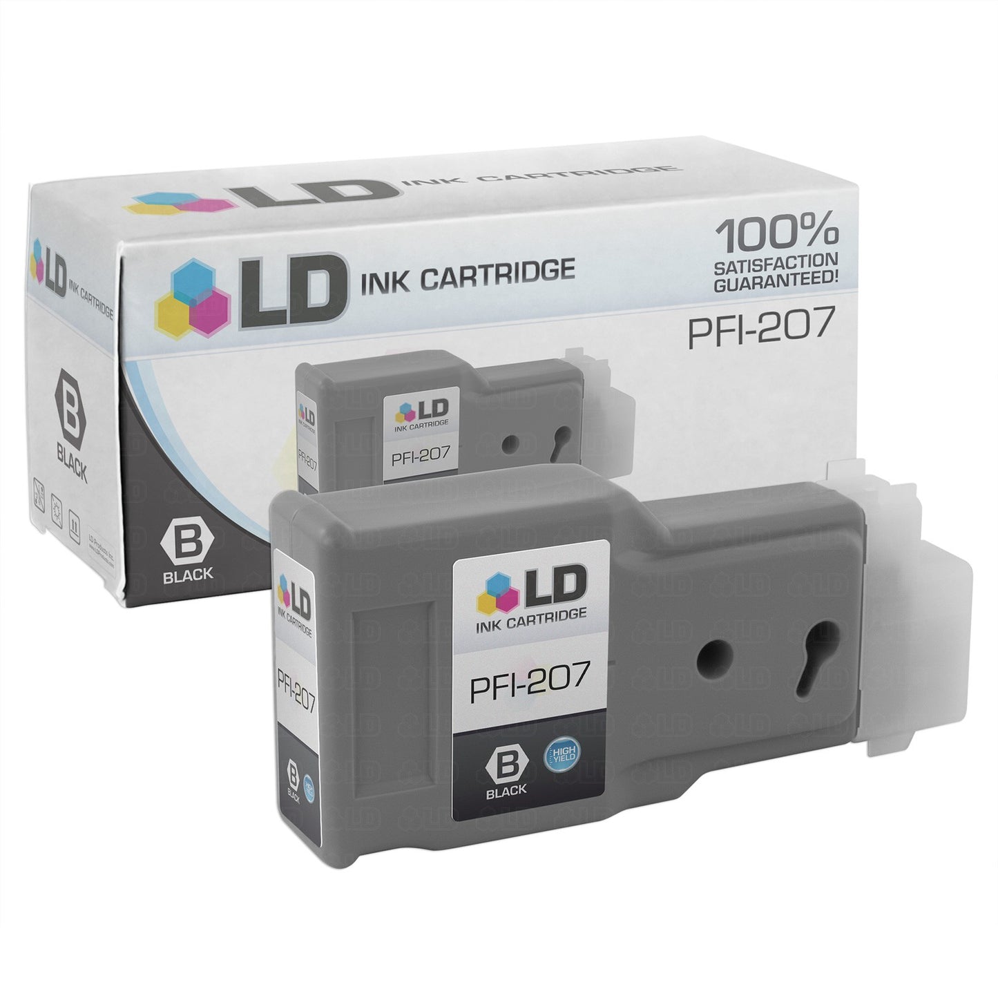 CANON PFI-207BK - BLACK INK TANK 300ML