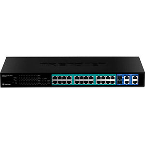 24PORT 10/100 POE 2PORT GIGABIT