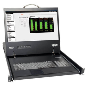 8PORT KVM RACK CONSOLE 19 LCD