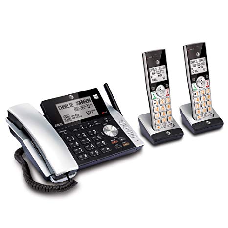 CORDED/CORDLESS ITAD 2 HANDSETS