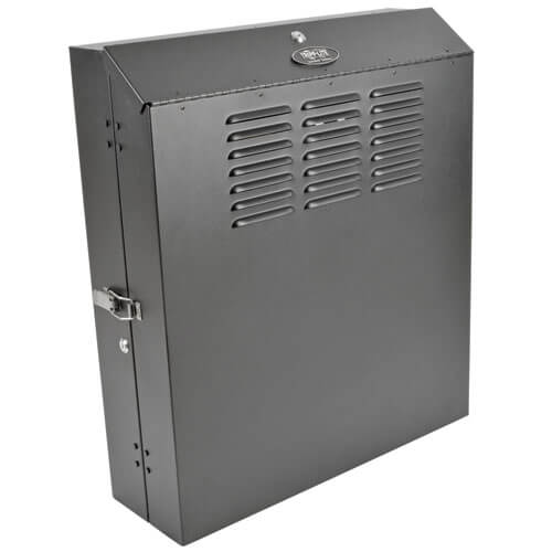 Tripp Lite 4U Wall Mount Low Profile Secure Rack Enclosure Cabinet Vertical