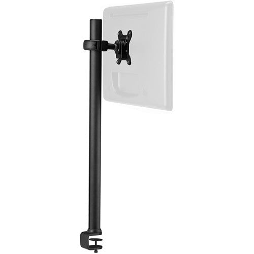 ATDEC 29.5IN POLE DESK MOUNT WITH ONE DISPLAY HEAD - LOADS UP TO 26.5LB - VESA 7