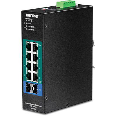 INDUSTRIAL POWER SUPPLY WITH INTEGRATED DIN-RAIL MOUNT