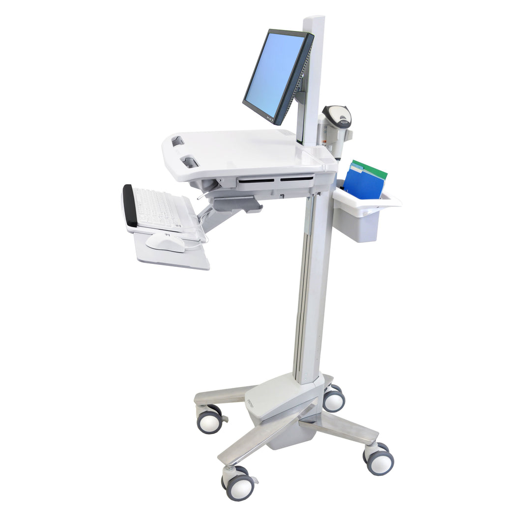 ERGOTRON STYLEVIEW CART WITH LCD PIVOT.INNOVATIVE,TRULY ERGONOMIC AND EASY-TO-MA
