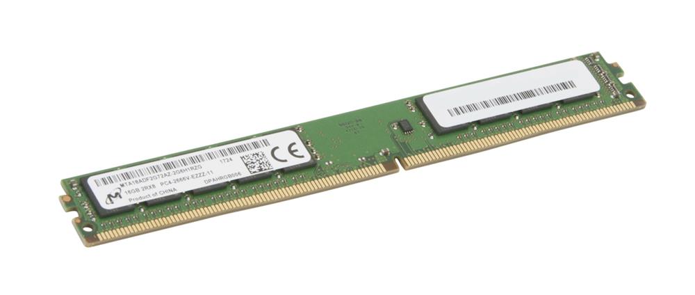 MICRON TECHNOLOGY 16GB DDR4 2666 UNBUFFERED ECC 2RX8 1.2V 288 PIN CL19 UDIMM