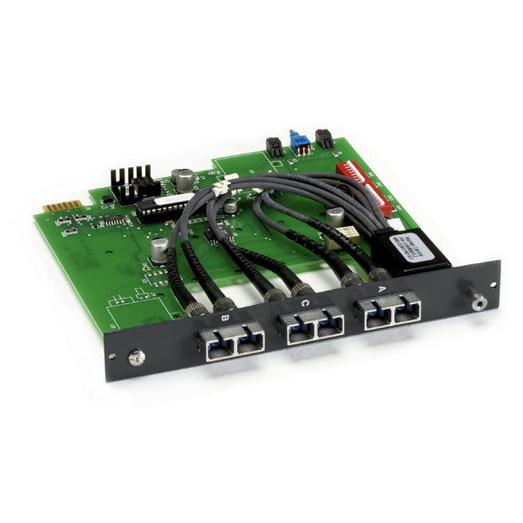 PRO SWITCHING SYSTEM PLUS A/B SWITCH CARD, FIBER OPTIC, ST, LATCHING