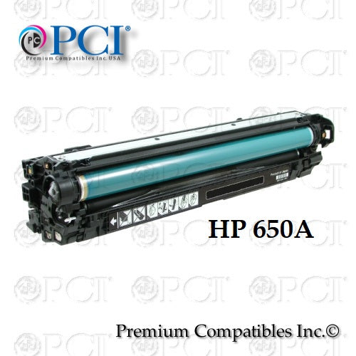 PCI REMAN HP 650A CE270A BLACK TONER 12K