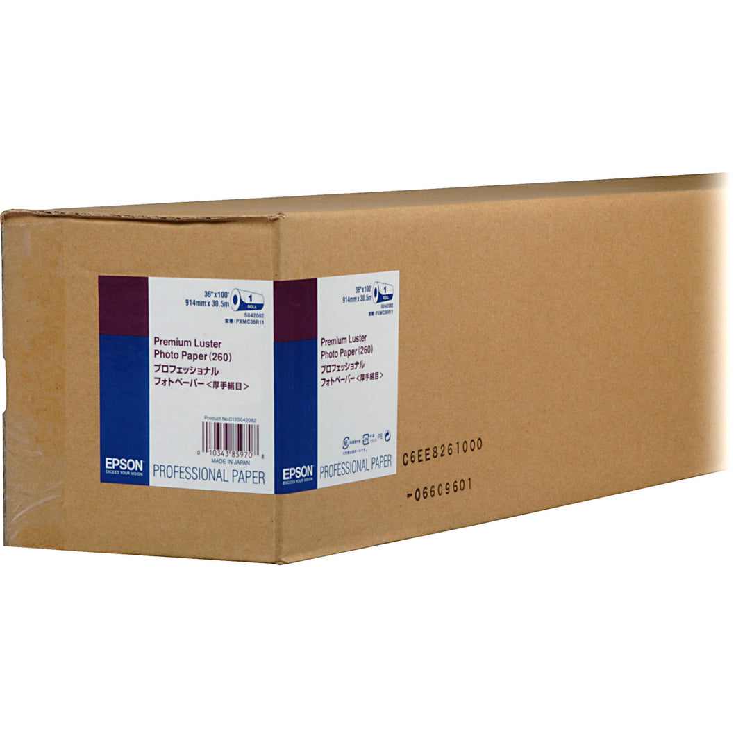 EPSON PREMIUM LUSTER PHOTOPAPER 36X100FT