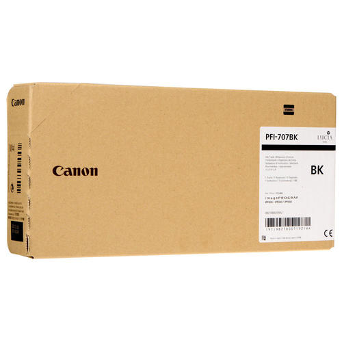 CANON PFI707 HI BLACK INK