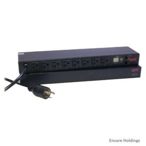 NEW APC PDU SWITCHED 1U 20A 120V (8)5-20
