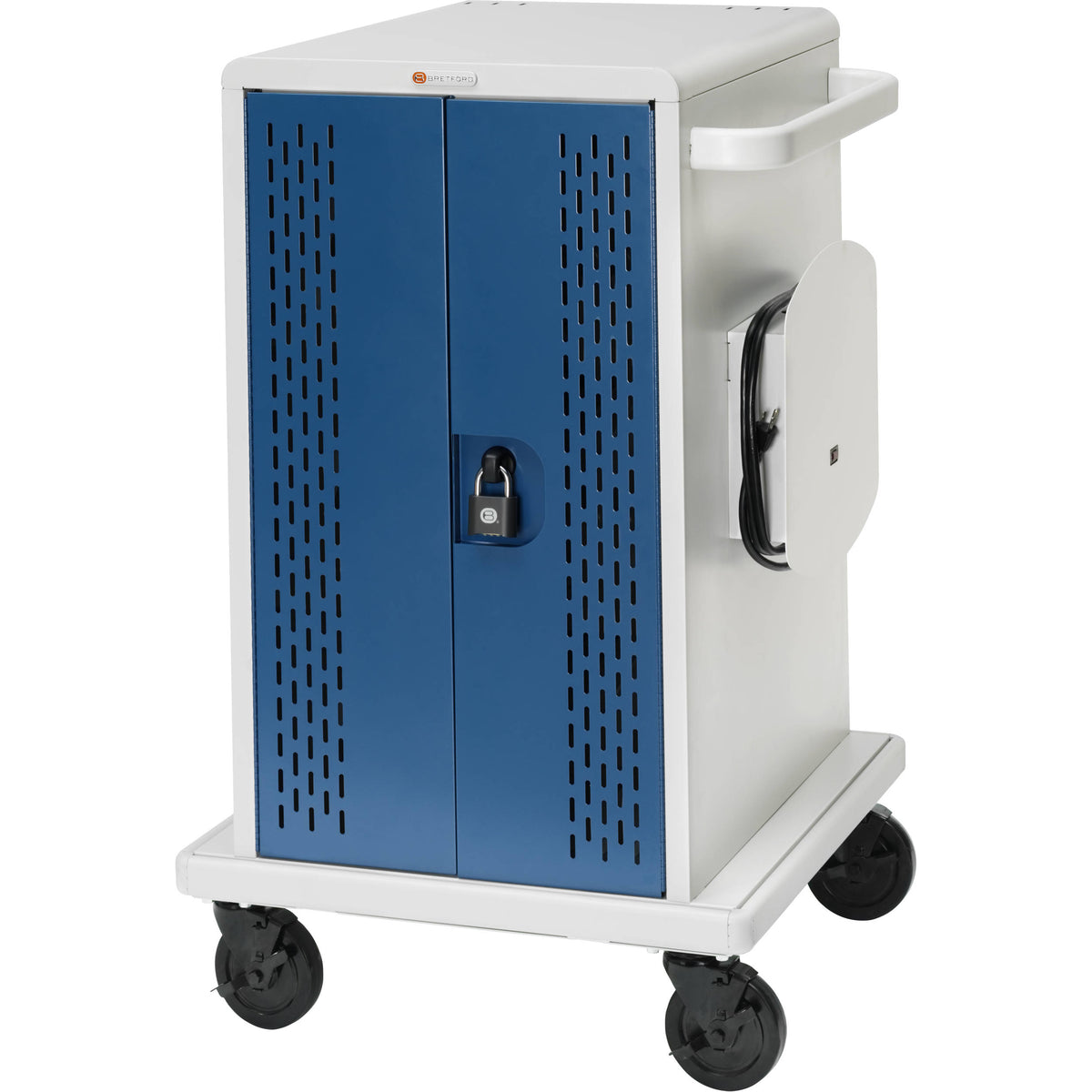 TABLET, CHROMEBOOK CART.  SECURES AND RECHARGES UP TO 36 DEVICES.  INCLUDES 36 E