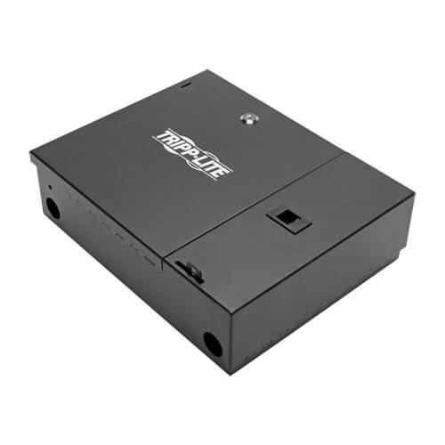 FIBER OPTIC WALLMOUNT DISTRIBUTION ENCLOSURE, 4-PANEL CAPACITY