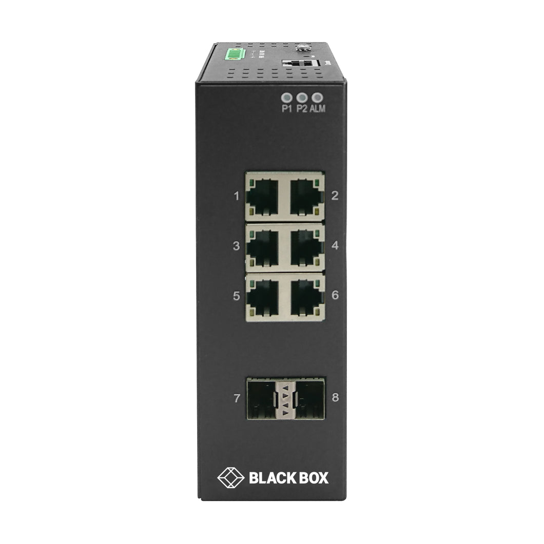 8PT Gb MGD SWT RJ45 SFP