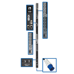 PDU 3PHASE SWITCHED 10KW 60A