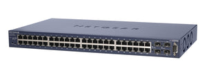 Netgear GSM7248 Managed L3 Black Power over Ethernet (PoE)