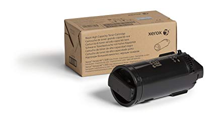 GENUINE XEROX BLACK HIGH CAPACITY TONER CARTRIDGE FOR THE VERSALINK C500/C505