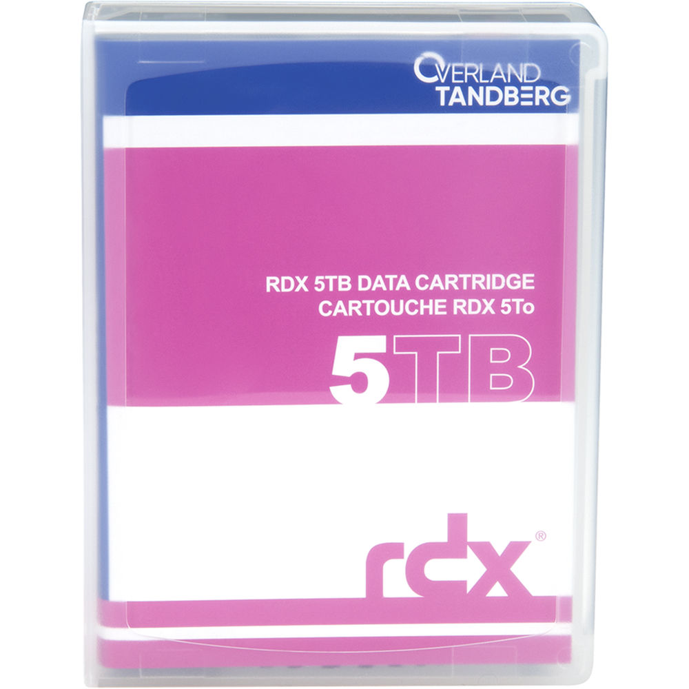 TANDBERG RDX 5TB CARTRIDGE (SINGLE)