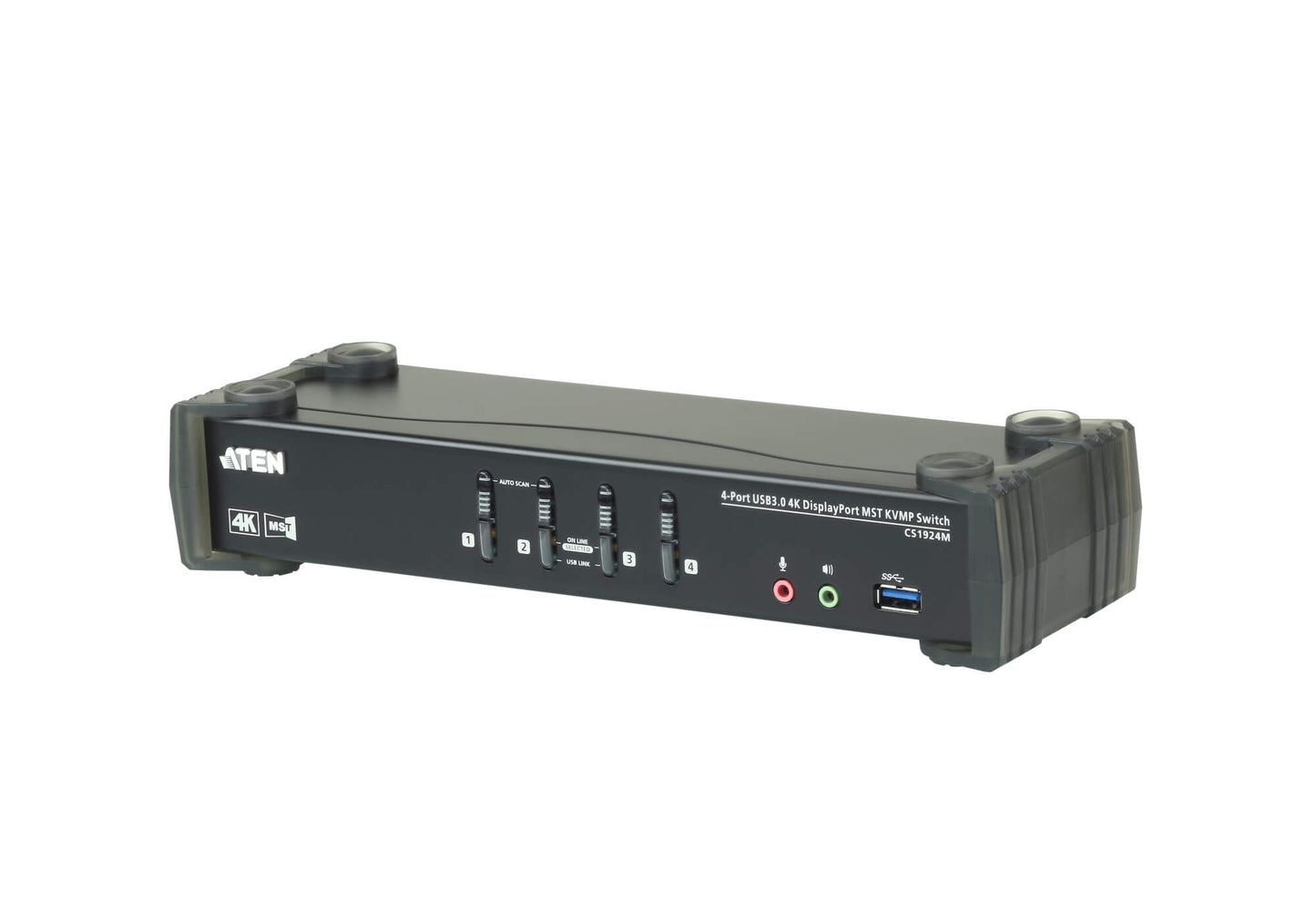 4-PORT USB3.0 4K DISPLAYPORT KVMP
