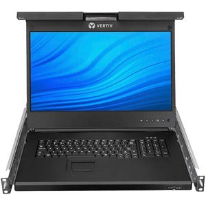 LCD,16P KVM, 16 CABLES, USB KB-US TAA