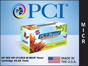 PCI MICR HP 25X HP CF325X-MICR TONER CTG