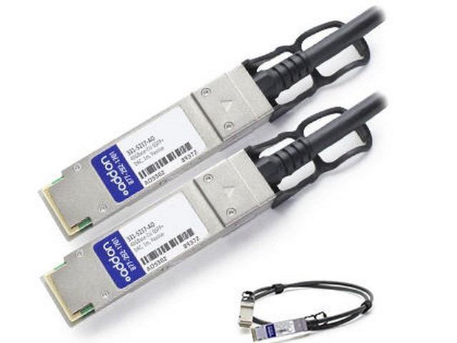 ADDON DELL 331-5217 COMPATIBLE TAA COMPLIANT 40GBASE-CU QSFP+ TO QSFP+ DIRECT AT