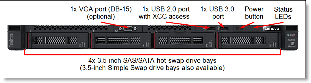 THINKSYSTEM 3.5INCH 600GB 15K SAS 12GB HOT SWAP 512N HDD