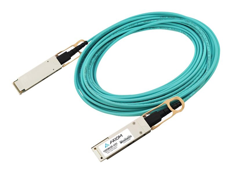 ACTIVE OPTICAL CABLE - FIBER OPTIC - MALE LEFT GENDER - MALE RIGHT GENDER - QSFP