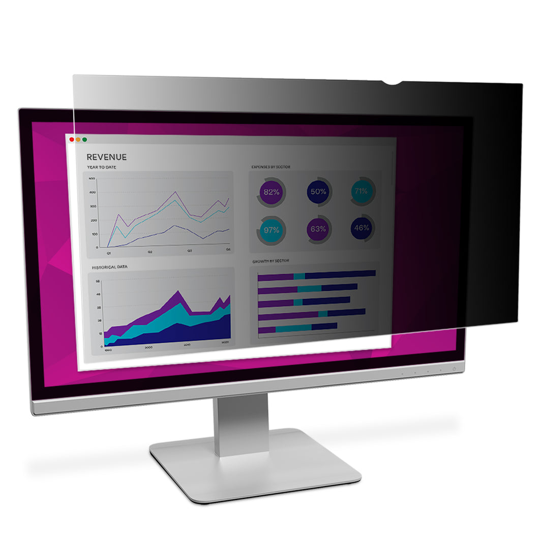 3M HIGH CLARITY PRIVACY FILTER FOR 23.8INCH WIDESCREEN MONITOR