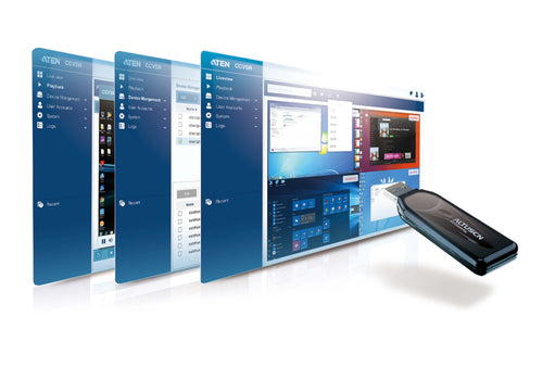 4-PORT USB2.0 CAT5 EXTENDER OVER LAN