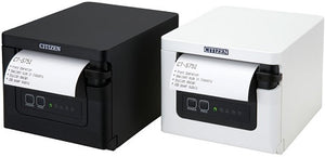 CITIZEN, THERMAL POS, CT-S751, FRONT LOAD, USB, BLUETOOTH, BLACK