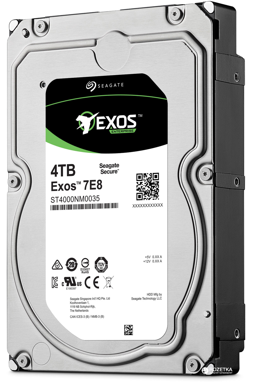 SEAGATE 3.5 4TB 7.2K SATA