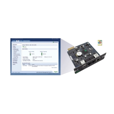 UPS NETWORK MANAGEMENT CARD 3 WITH POWERCHUTE NETWORK SHUTDOWN & ENVIRONMENTAL M