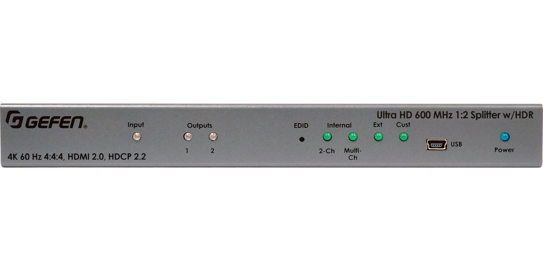 4K Ultra HD 600 MHz Splitter