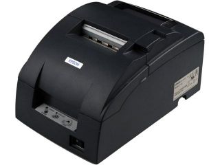 EPSON, TM-U220D, DOT MATRIX RECEIPT PRINTER, SERIAL, EPSON DARK GRAY, NO AUTOCUTTER, POWER SUPPLY INCLUDED