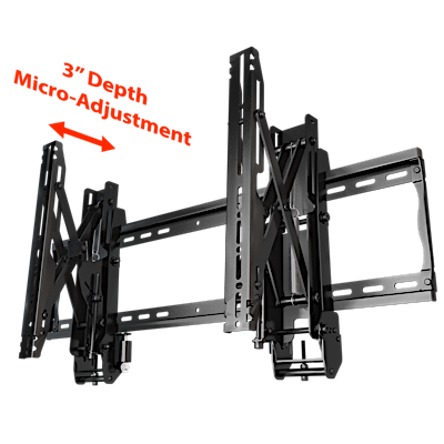 Video Wall Mount w Push In