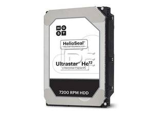 HGST  Hard Drive 12TB 7200RPM 256MB SAS 12Gb/s 512e 4KN TCG FIPS P3 DC HC520 Bare