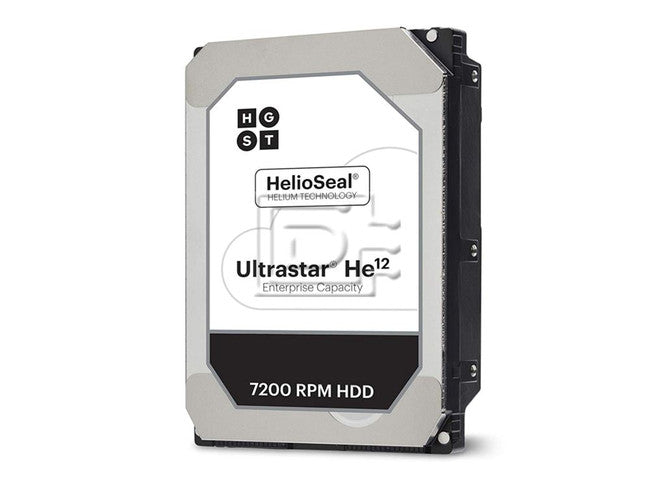 HGST  Hard Drive 12TB 7200RPM 256MB SAS 12Gb/s 512e 4KN TCG FIPS P3 DC HC520 Bare