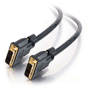 C2G 50ft Pro Series DVI-D Plenum DVI cable 600" (15.2 m) Black