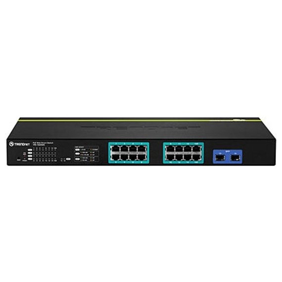 16PORT GIG WEB SMART POE SWITCH