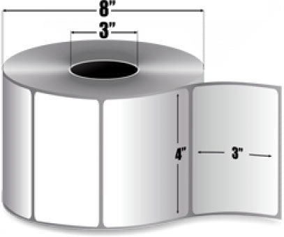 4PK DURATHERM LABEL 4X3 LABEL