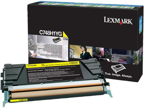 C748 YELLOW HIGH YIELD RETURN PROGRAM PRINT CARTRIDGE (10K)