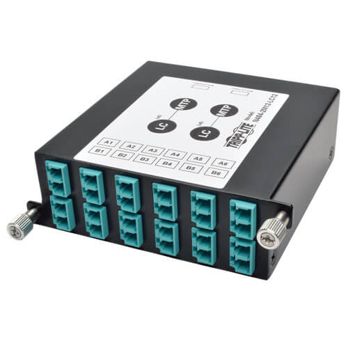 TRIPP LITE 40G TO 10G BREAKOUT CASSETTE 2 12-FIBER MTP/MPO TO 12 LC DUPLEX (N484