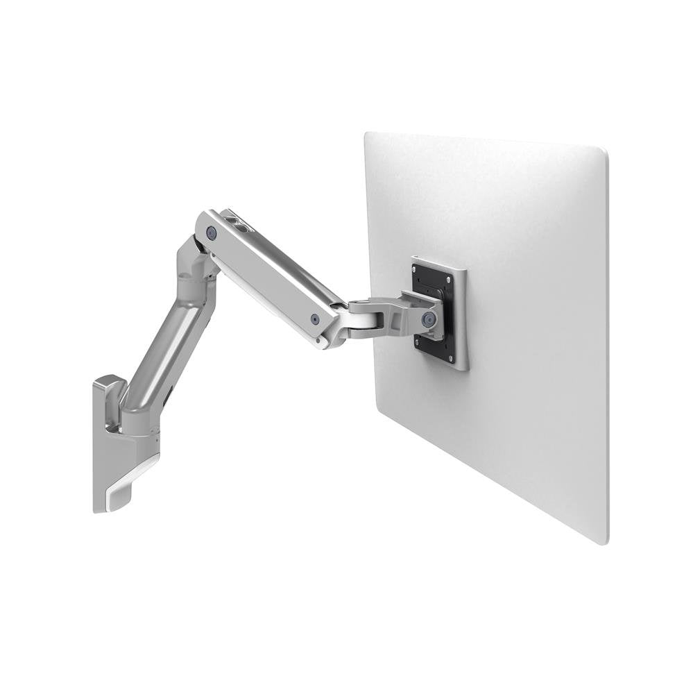 HX WALL MONITOR ARM POLISHED ALUMINUM