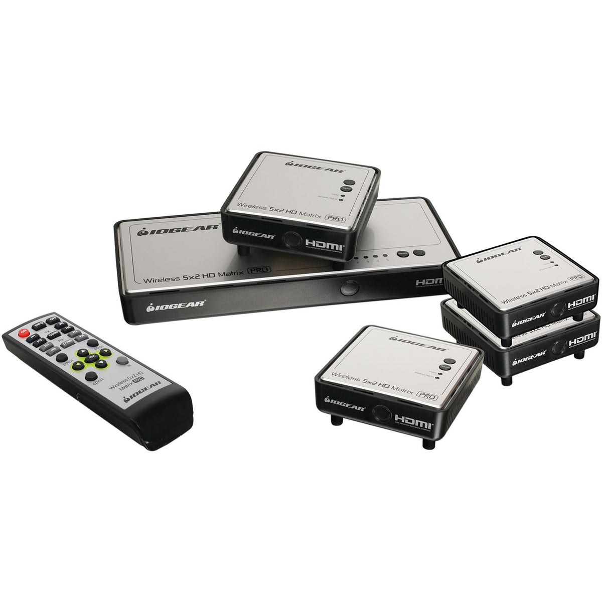 LONG RANGE WIRELESS 5 X 2 HD MATRIX PRO WITH MULTICAST KIT INCLUDES 3 ADDITIONAL