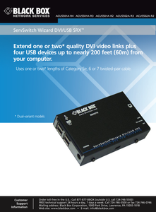 DVI-D USB KVM EXTENDER W/AUDIO CATX, 50M